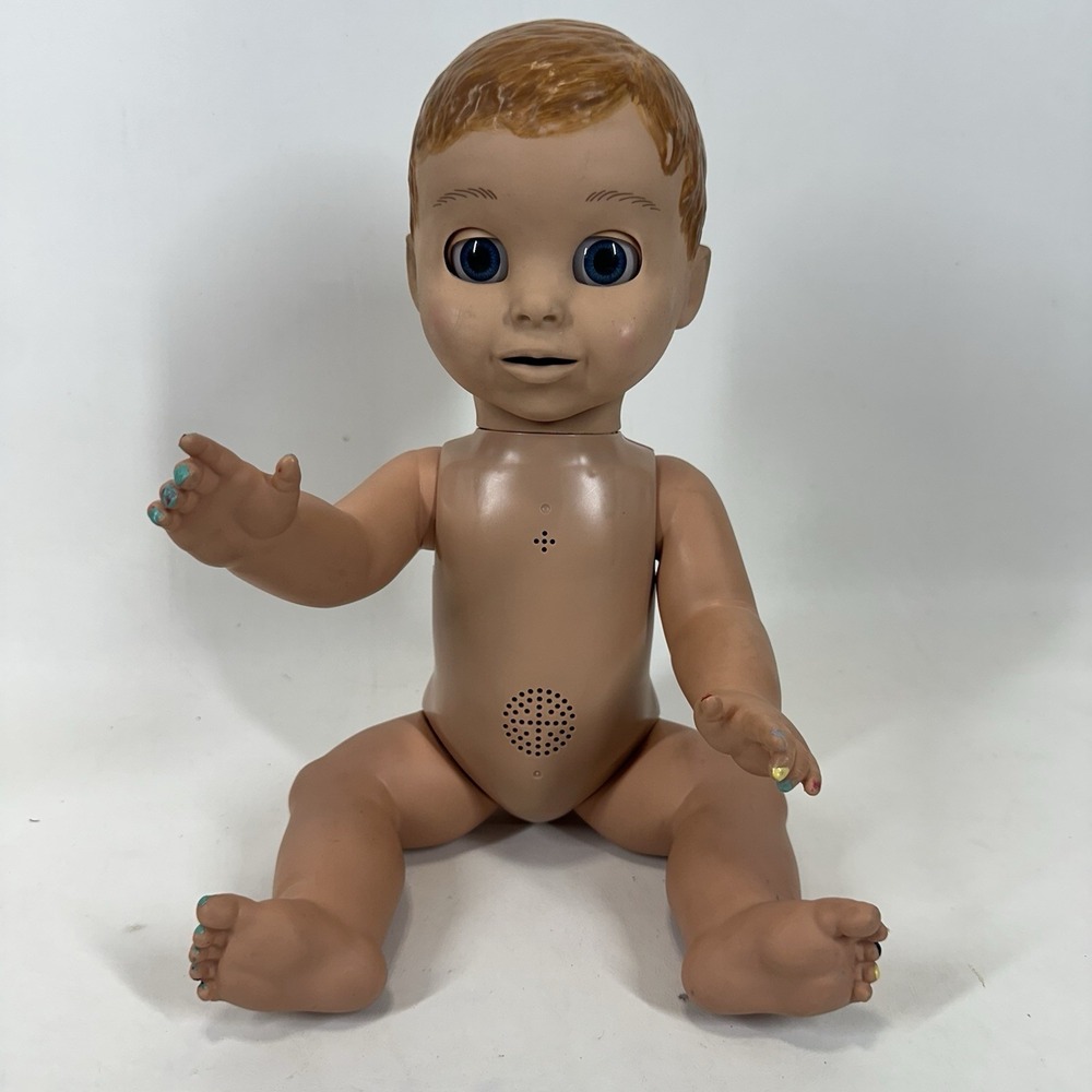 Luva Bella Interactive Baby Doll Dirty Blonde Blue Eyes Tested Has Issues